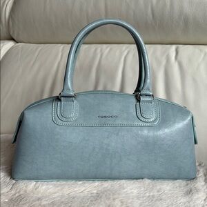 East-West Dusty Blue Women's Bag